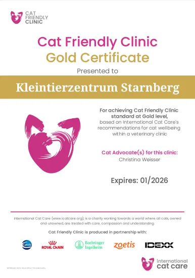 kleintierzentrum-starnberg-gold-zertifikat